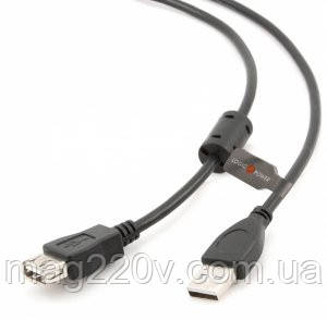 Удлинитель USB 2.0 AM/AF 4,5 м - фото 1 - id-p474714551