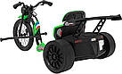 Дитяча акумуляторна машинка DRIFT BIKE 21 Зелена, фото 3