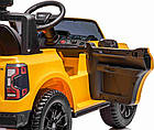 Дитяча акумуляторна машинка Ford Ranger LIFT Жовта, фото 5