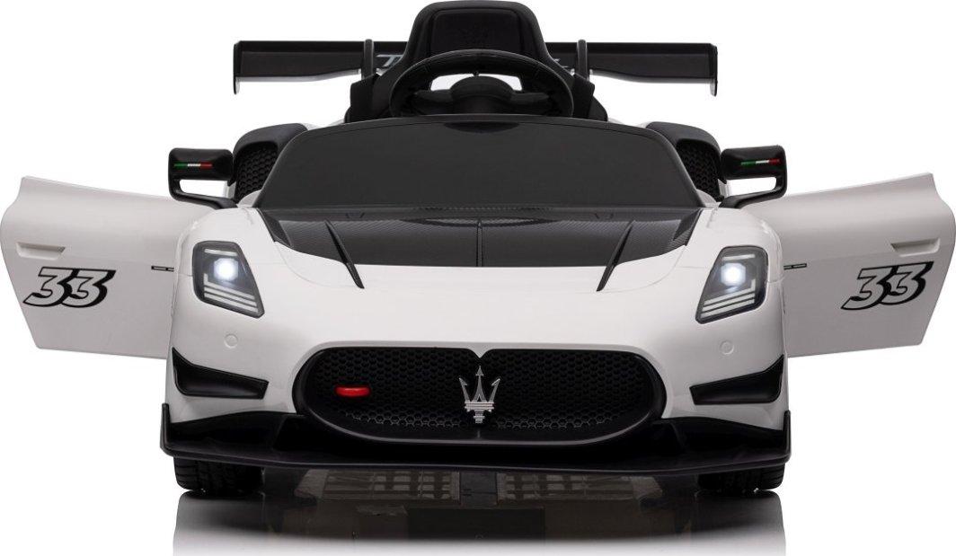 Дитяча акумуляторна машинка Maserati MC20 GT2 Біла, фото 1