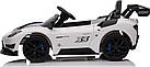 Дитяча акумуляторна машинка Maserati MC20 GT2 Біла, фото 2
