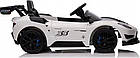 Дитяча акумуляторна машинка Maserati MC20 GT2 Біла, фото 6