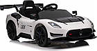 Дитяча акумуляторна машинка Maserati MC20 GT2 Біла, фото 7