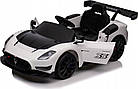 Дитяча акумуляторна машинка Maserati MC20 GT2 Біла, фото 10