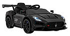 Дитяча акумуляторна машинка Maserati MC20 GT2 Чорна, фото 2