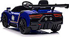 Дитяча акумуляторна машинка Maserati MC20 GT2 Синя, фото 2