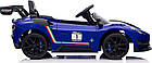 Дитяча акумуляторна машинка Maserati MC20 GT2 Синя, фото 5