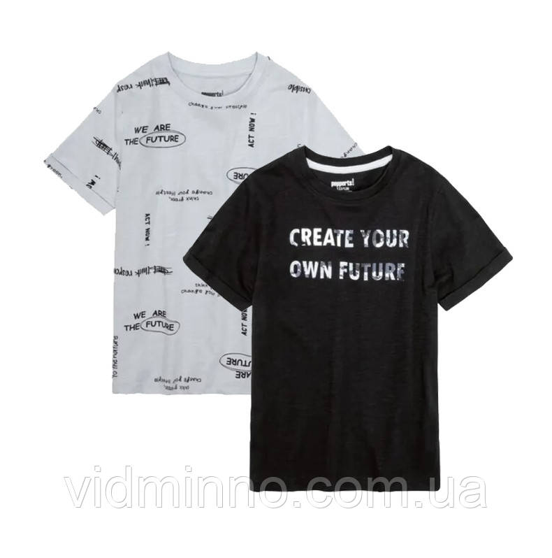 Футболки (набір) Pepperts на хлопчика р.122-128, 6-8 років, фото 1