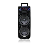 Портативна акумуляторна акустична колонка ZXX‑9292 60 Вт 10" з LED‑підсвічуванням, Bluetooth і ПДУ, фото 2