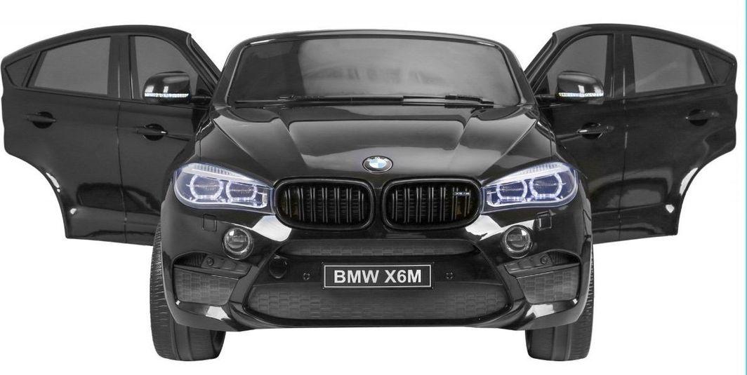Дитяча акумуляторна машинка BMW X6M XXL для 2 дітей Чорна, фото 1