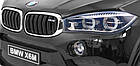 Дитяча акумуляторна машинка BMW X6M XXL для 2 дітей Чорна, фото 3