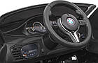 Дитяча акумуляторна машинка BMW X6M XXL для 2 дітей Чорна, фото 5