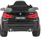 Дитяча акумуляторна машинка BMW X6M XXL для 2 дітей Чорна, фото 6
