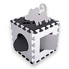 Пінопластовий пазл з манежем inSPORTline Trastino 30,5x30,5 x1 см, 36 шт, фото 5