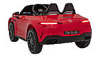 Дитяча акумуляторна машинка Mercedes Benz AMG SL63 Червона, фото 5