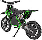 Дитячий акумуляторний мотоцикл RENEGADE 50R Зелений, фото 4