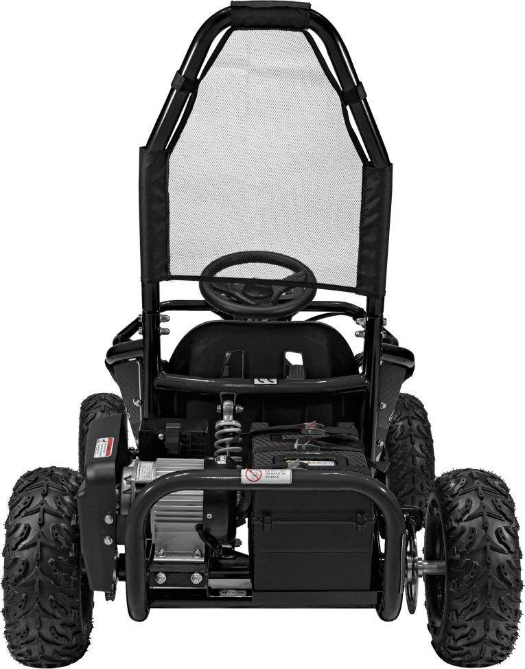 Дитячий акумуляторний картинг MUD MONSTER Чорний, фото 1