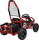 Дитячий акумуляторний картинг MUD MONSTER Червоний, фото 2