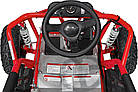 Дитячий акумуляторний картинг MUD MONSTER Червоний, фото 6