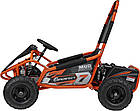 Дитячий акумуляторний картинг MUD MONSTER Помаранчевий, фото 2