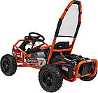 Дитячий акумуляторний картинг MUD MONSTER Помаранчевий, фото 3