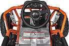 Дитячий акумуляторний картинг MUD MONSTER Помаранчевий, фото 9