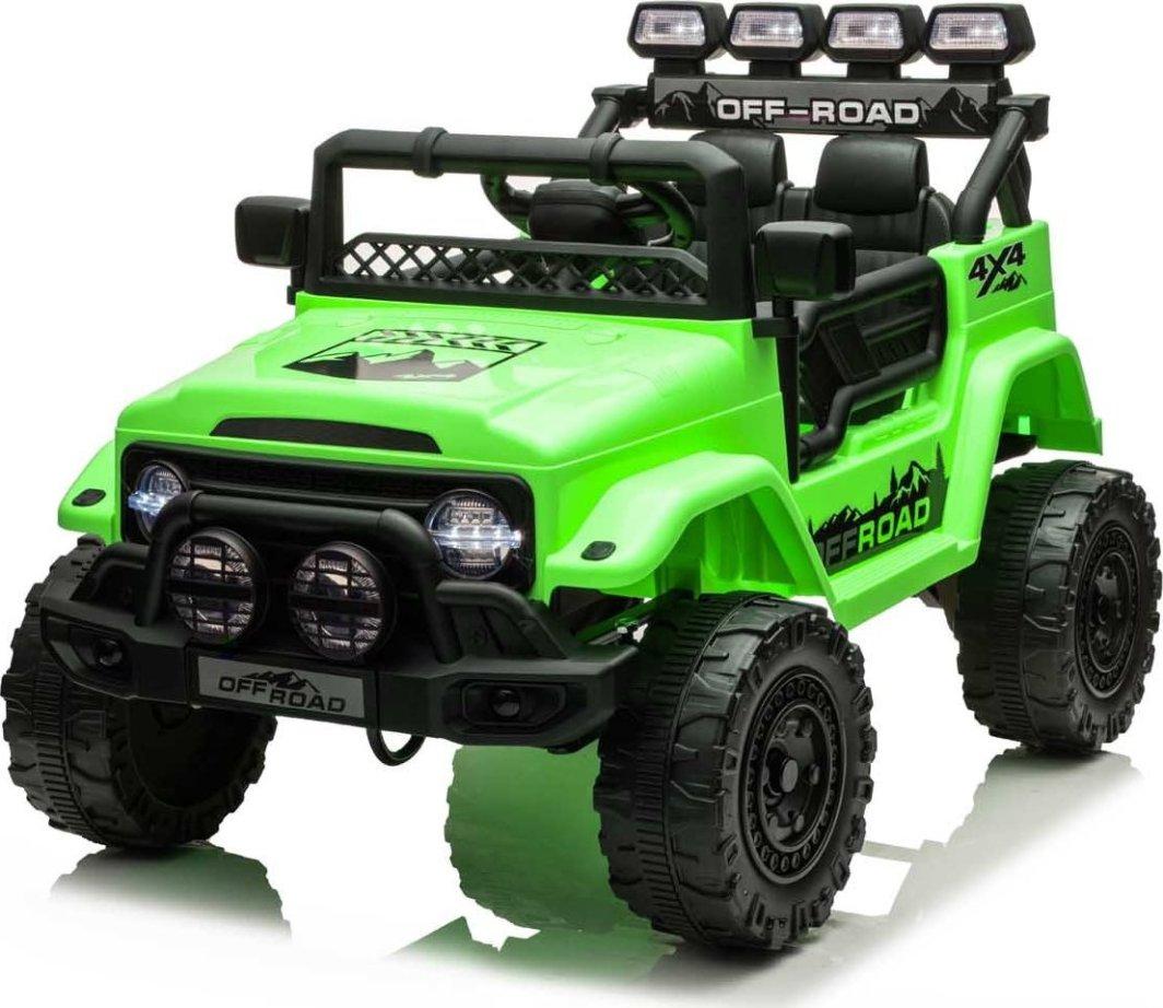 Дитячий акумуляторний позашляховик CLIMBER Зелений, фото 1