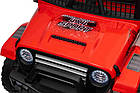 Дитячий акумуляторний позашляховик 4х4 СПОРТИВНИЙ червоний, фото 6