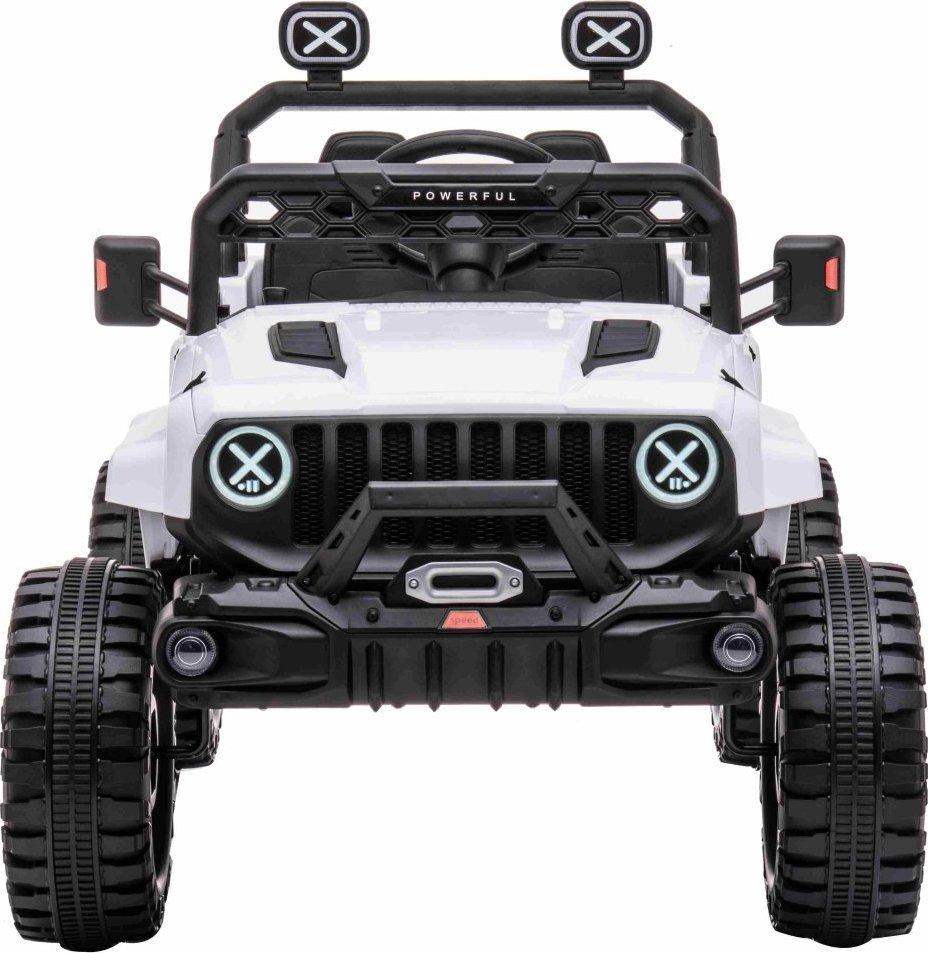 Дитячий акумуляторний позашляховик OFF ROAD Білий, фото 1