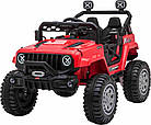 Дитячий акумуляторний позашляховик OFF ROAD Червоний, фото 2