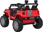 Дитячий акумуляторний позашляховик OFF ROAD Червоний, фото 7