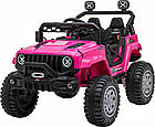 Дитячий акумуляторний позашляховик OFF ROAD Рожевий, фото 2