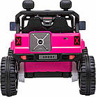 Дитячий акумуляторний позашляховик OFF ROAD Рожевий, фото 5