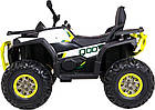 Дитячий акумуляторний квадроцикл Quad ATV Desert White, фото 3
