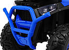 Дитячий акумуляторний квадроцикл Quad ATV Desert Синій, фото 10