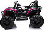 Дитячий акумуляторний позашляховик HONDA 4x4 Рожевий, фото 8
