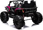 Дитячий акумуляторний позашляховик HONDA 4x4 Рожевий, фото 10