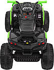 Дитячий акумуляторний квадроцикл 2,4 ГГц Зелений, фото 4