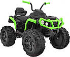 Дитячий акумуляторний квадроцикл 2,4 ГГц Зелений, фото 6