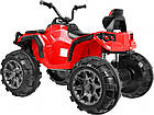 Дитячий акумуляторний квадроцикл 2,4 ГГц Червоний, фото 4
