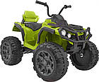 Дитячий акумуляторний квадроцикл Зелений, фото 6