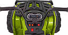 Дитячий акумуляторний квадроцикл Зелений, фото 7
