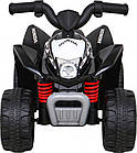 Дитячий акумуляторний квадроцикл Honda 250X TRX Чорний, фото 3