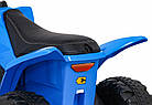 Дитячий акумуляторний квадроцикл Honda 250X TRX Синій, фото 9