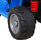 Дитячий акумуляторний квадроцикл Honda 250X TRX Синій, фото 10