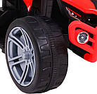 Дитячий акумуляторний квадроцикл Little Monster Червоний 25 Вт привід, фото 10
