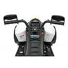 Дитячий акумуляторний квадроцикл Maverick Quad Білий, фото 6