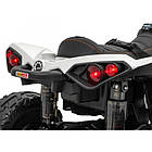 Дитячий акумуляторний квадроцикл Maverick Quad Білий, фото 8