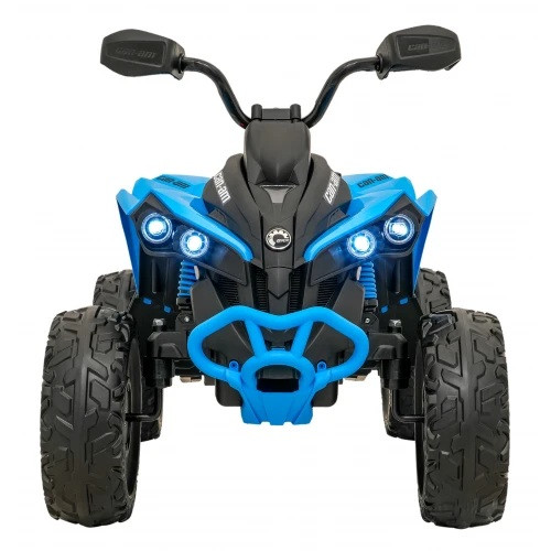Дитячий акумуляторний квадроцикл Maverick Quad Блакитний, фото 1