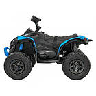 Дитячий акумуляторний квадроцикл Maverick Quad Блакитний, фото 2
